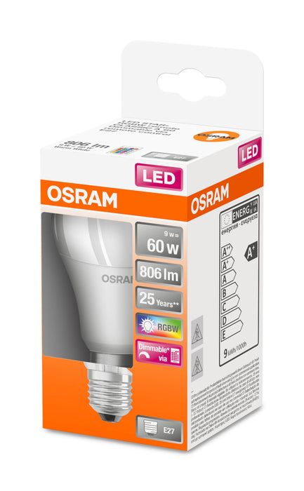 Osram LED STAR+ CL A RGBW E27 60 9W remote control 827 pic6