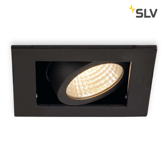 SLV KADUX LED Single Downlight Set, mattschwarz 43323