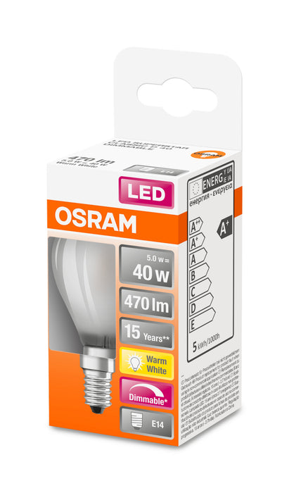 Osram LED RETROFIT DIM P40 4,5W E14 matt pic4