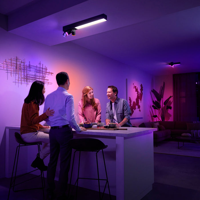 Philips Hue White & Color Ambiance Centris LED-Deckenleuchte, 3 Spots weiß pic4 36796