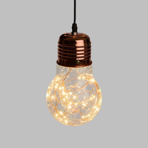 Lotti LED-Dekoleuchte Glühlampe, warmweiß, IP20, 30cm, 180 LEDs pic2 32587
