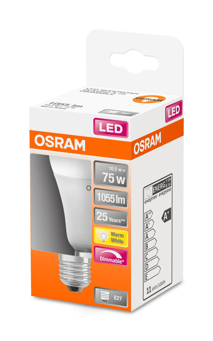 Osram LED Lampe Classic A75 E27 11W, warmweiß pic3