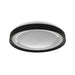 LEDVANCE SMART+ WiFi Tunable White LED-Deckenleuchte ORBIS GAVIN schwarz 39057