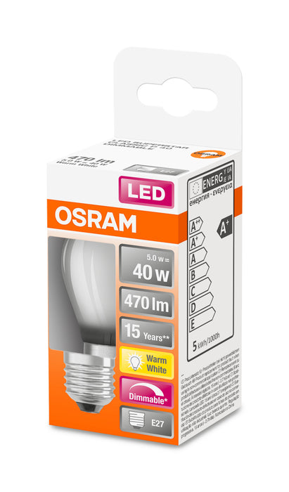 Osram LED SUPERSTSTAR RETROFIT matt DIM CLP 40 4,5W 827 E27 pic4