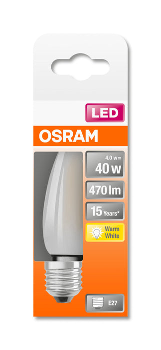 Osram LED STAR RETROFIT matt CLB 40 4W 827 E27 non-dim pic4
