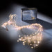 leds.de LED Kaskaden-Lichterkette, 15 Stränge, warmweiß, 1m, 300 LEDs 39545